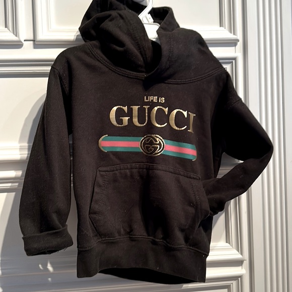 Kids ‘Gucci’ hooded sweatshirt. 2T - Picture 1 of 2